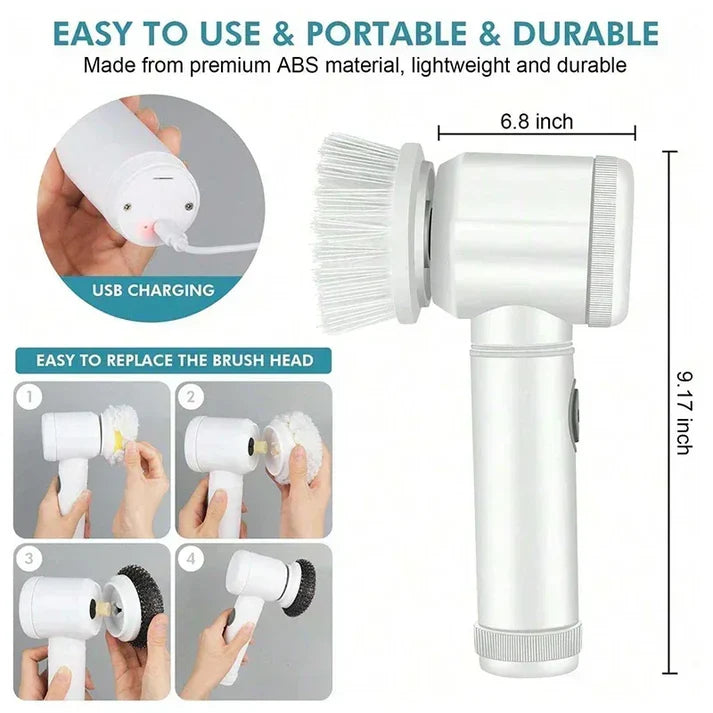 Electric Spin Scrubber