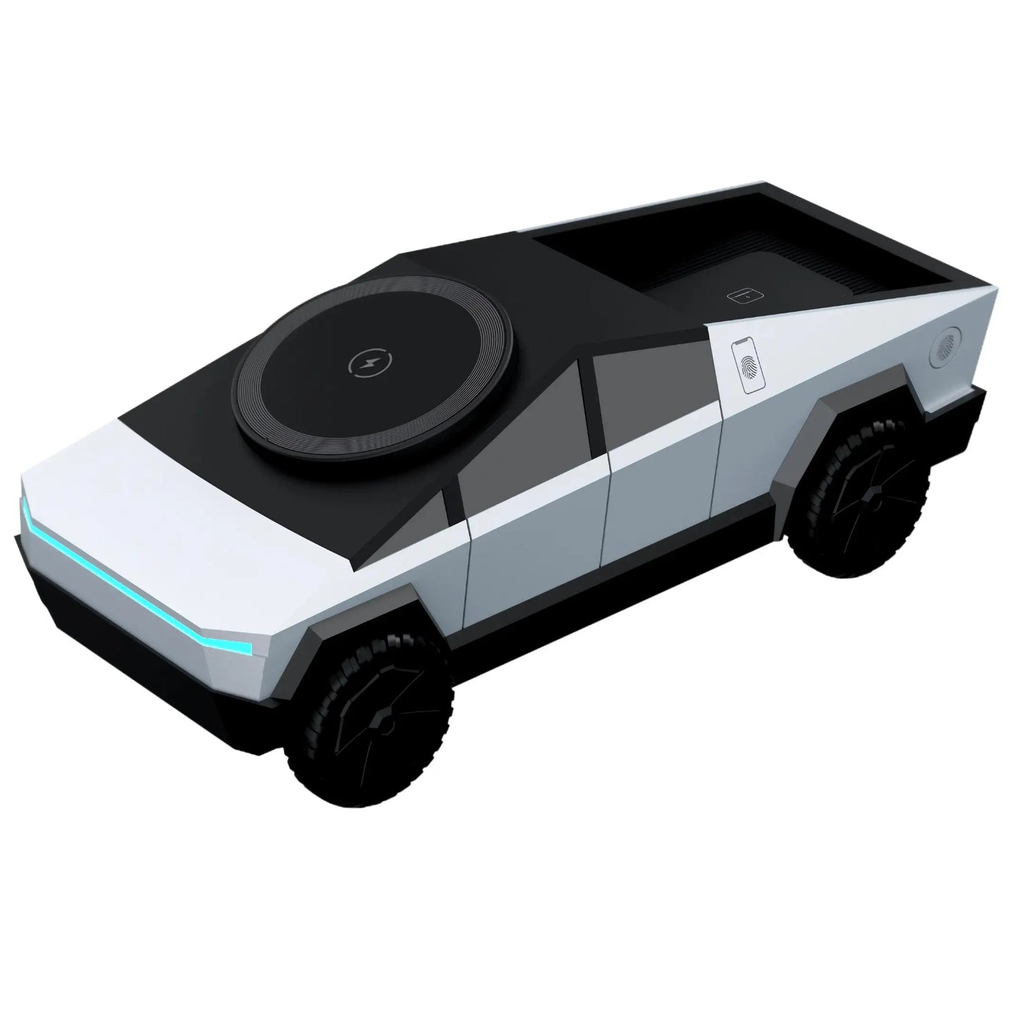 Cyber truck 3-in-1 Wireless Desktop Charger – Fast Charging Station for iPhone, Apple Watch & AirPods