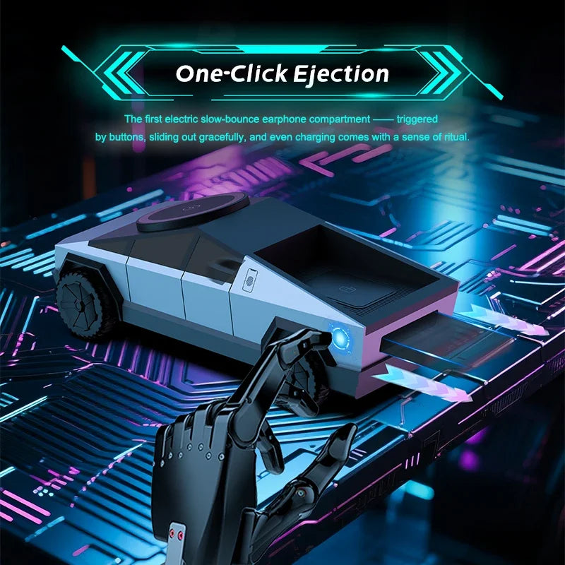 Cyber truck 3-in-1 Wireless Desktop Charger – Fast Charging Station for iPhone, Apple Watch & AirPods