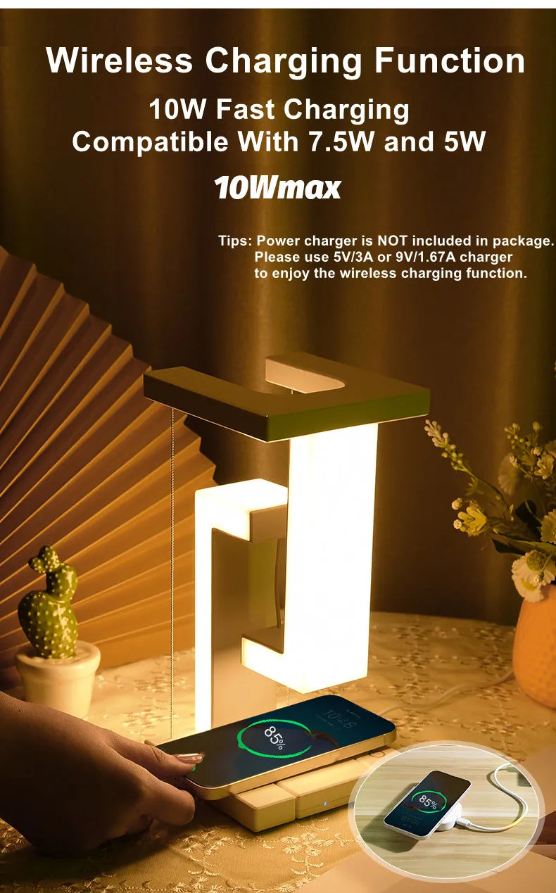 Magnetic Levitation Table Lamp