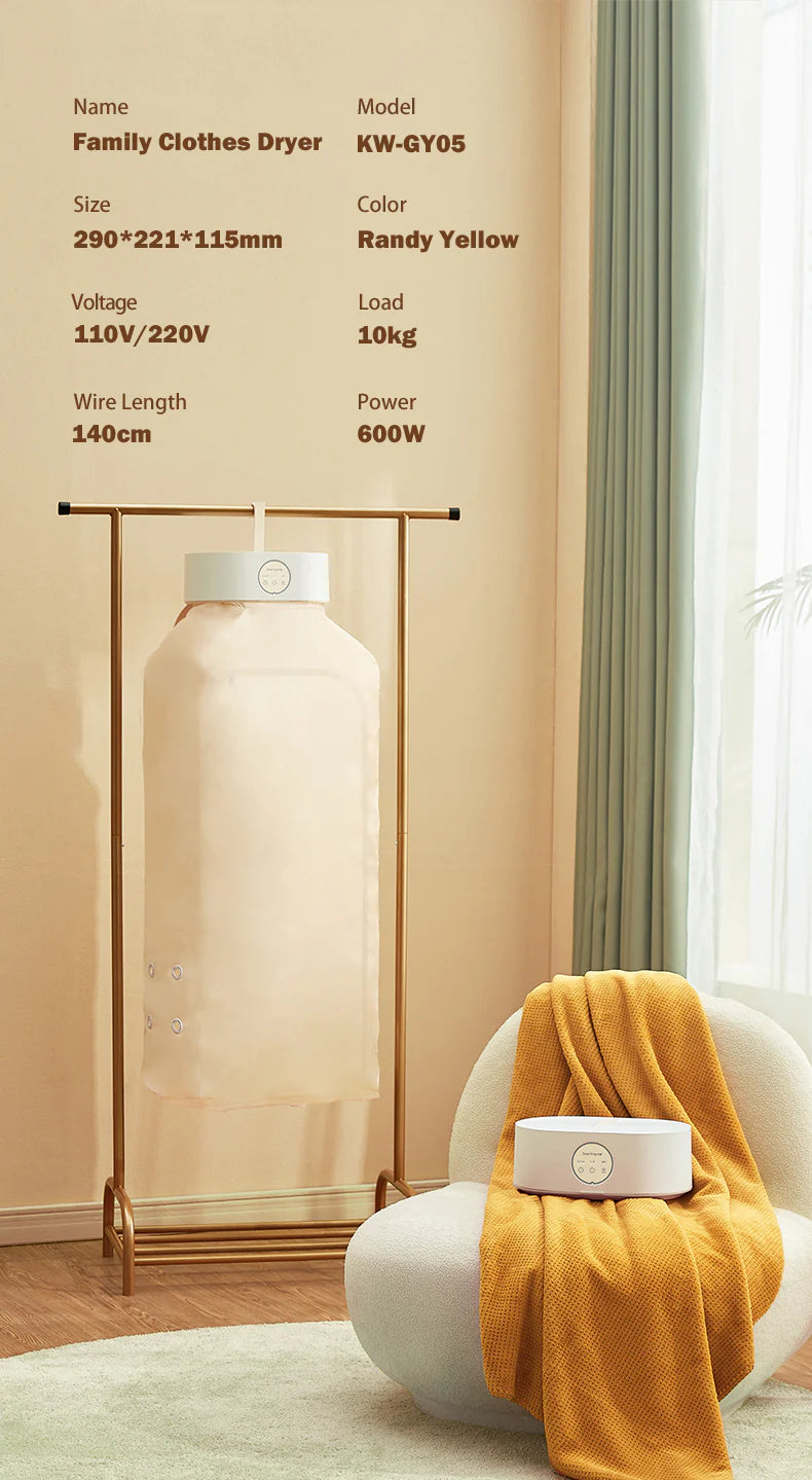 Tasoxs™ Portable Electric Clothes Dryer✨