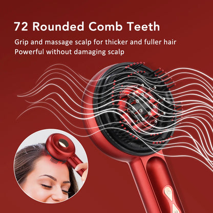Red Light Therapy Scalp Massager