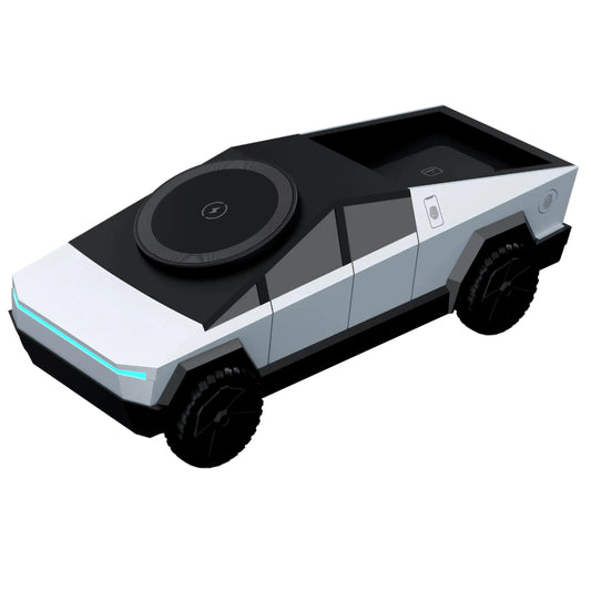 Cyber truck 3-in-1 Wireless Desktop Charger – Fast Charging Station for iPhone, Apple Watch & AirPods
